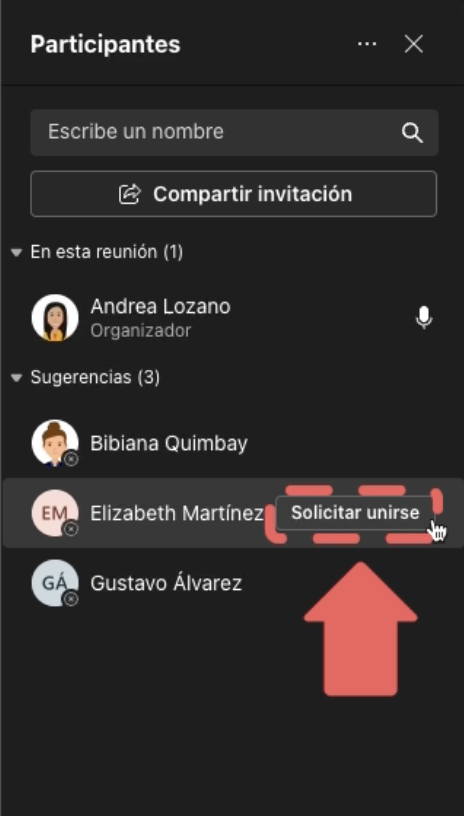 Añadir invitados a videollamadas de Microsoft Teams